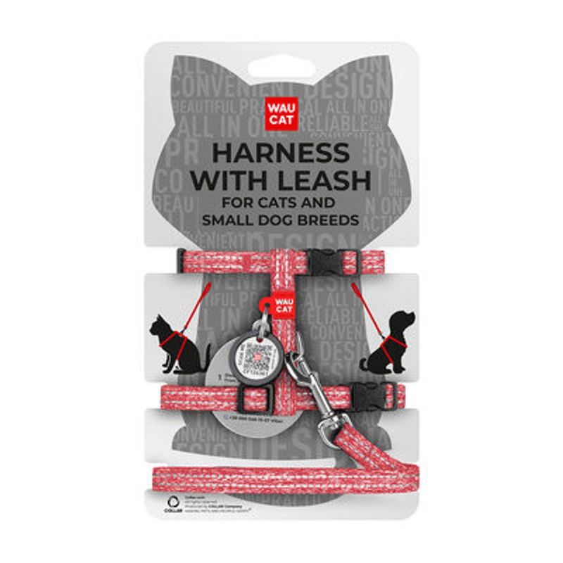 WAUDOG Re-Cotton Kattsele Valpsele med koppel