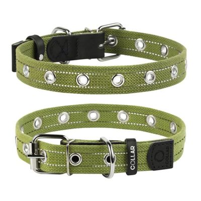 CoLLar Hundhalsband Justerbart i kanvastyg Bomull