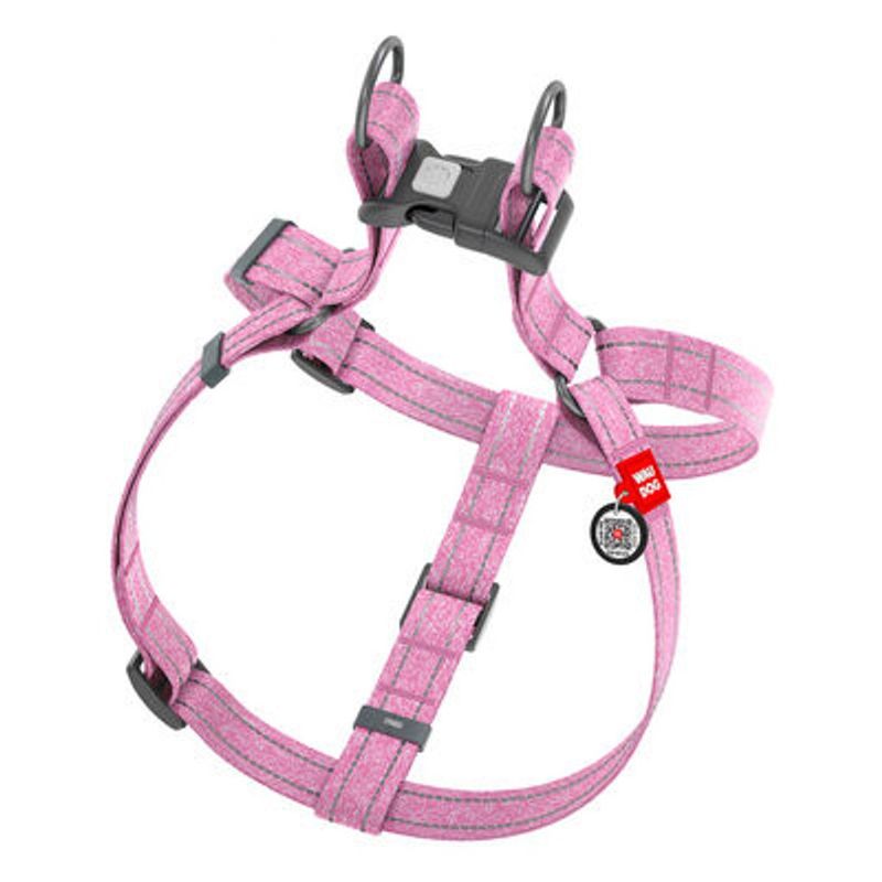 WAUDOG Re-Cotton Hundsele Reflex Rosa
