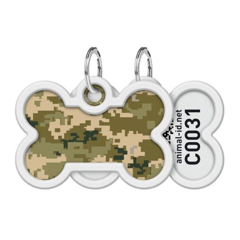 WAUDOG Smart ID Bricka för Hund & Katt, Military