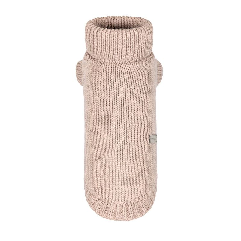 Stickad Hundtröja Sam Beige