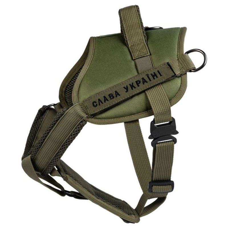 WAUDOG PRO Tjänstehundsele Olivgrön