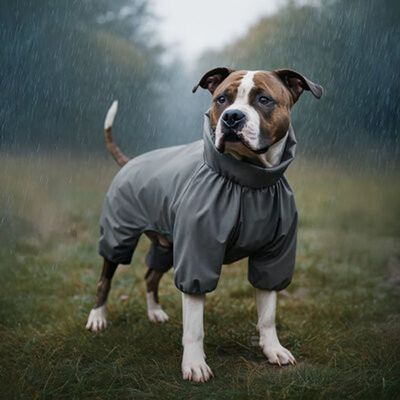 WAUDOG Regntäcke Overall Grå