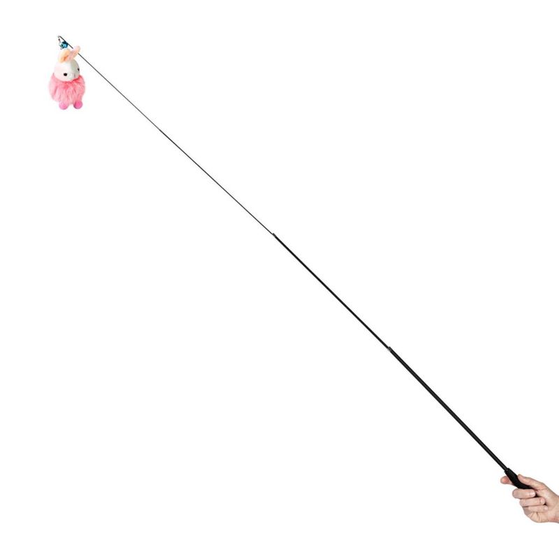 WAUCAT Kattvippa Plysch Kanin 180cm