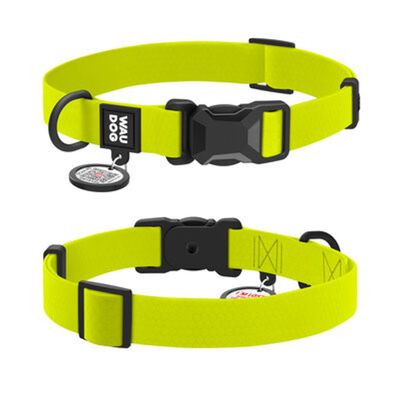 WAUDOG Waterproof Hundhalsband Magnetiskts lås Lemon