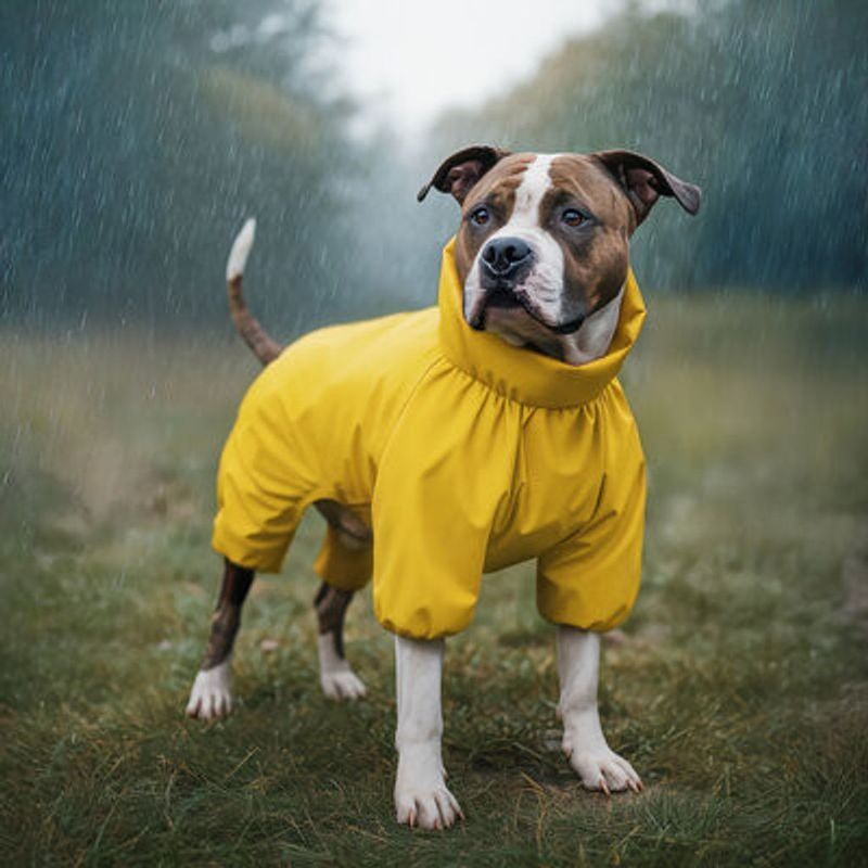 WAUDOG Regntäcke Overall Gul