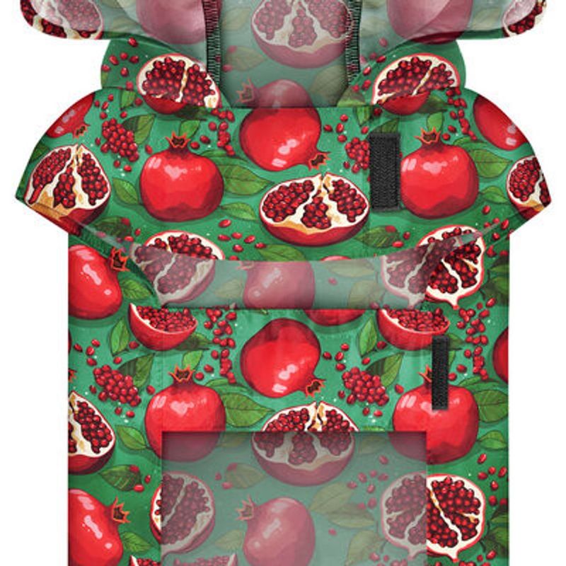 WAUDOG Regntäcke med Luva Granatäpple