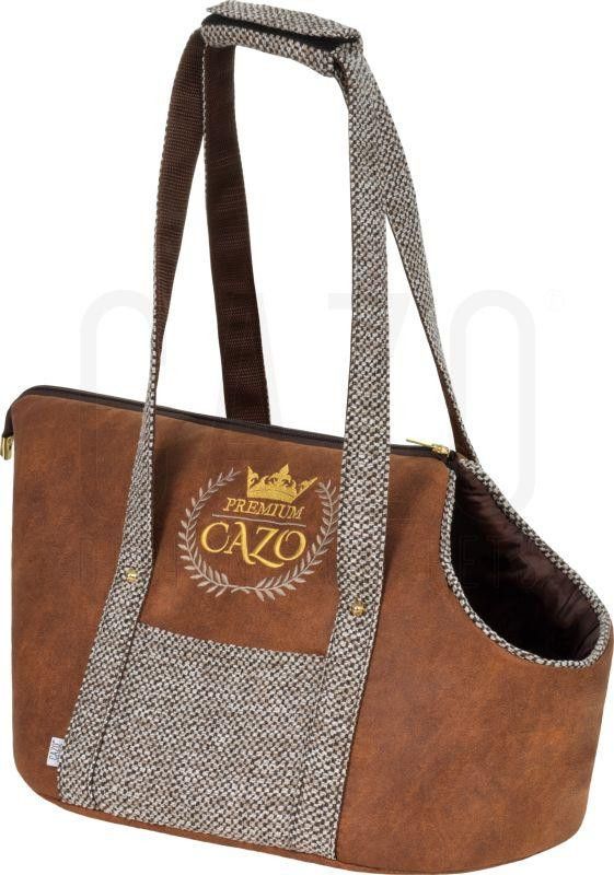 CAZO Hundväska Premium Läder 30 x 40 x 24cm