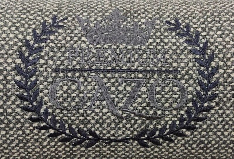 CAZO Hundbädd Premium Svart Läder & Tweed