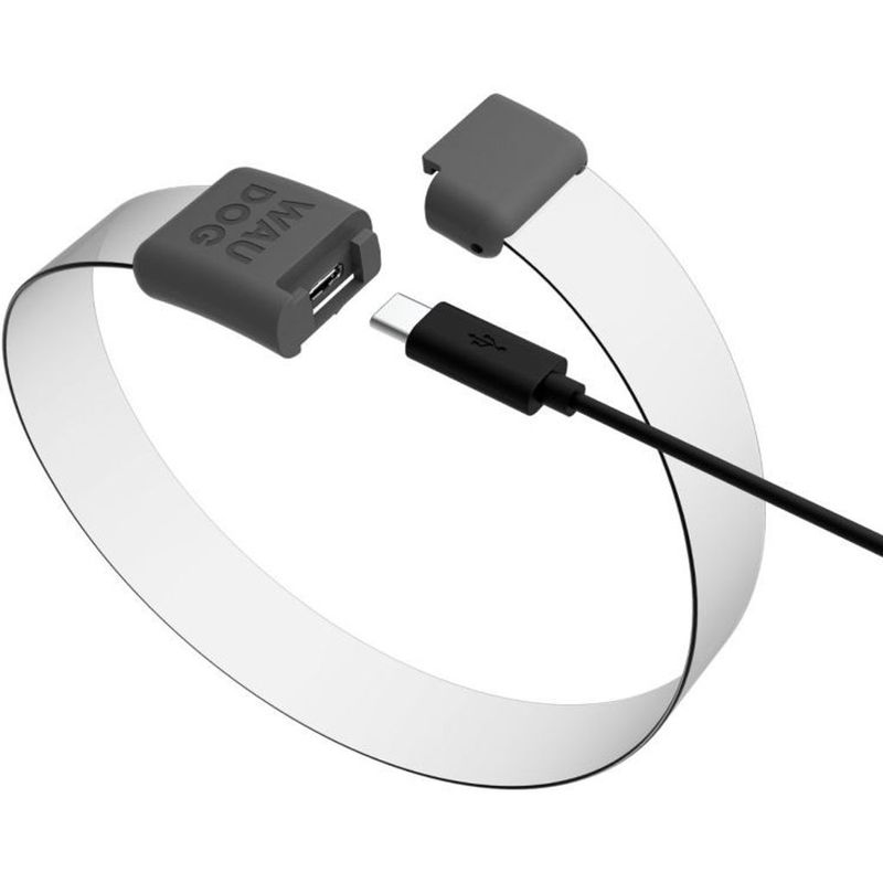 Waudog LED Lysande Hundhalsband, Justerbar längd