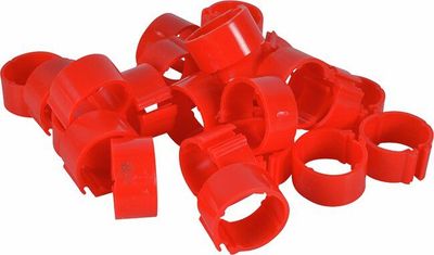 Fotringar för Höns 16mm 100 Pack