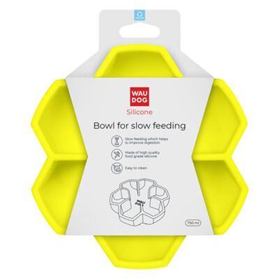 WAUDOG Slowfeed skål Silikon