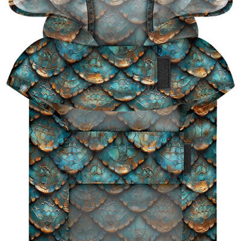 WAUDOG Regntäcke med Luva Scales