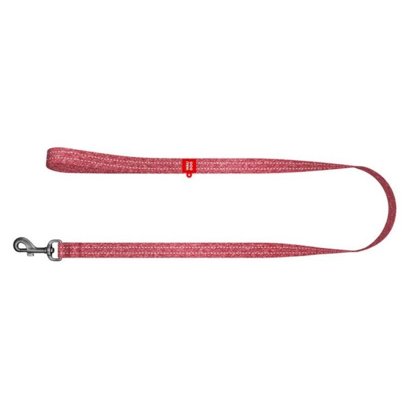 WAUDOG Re-Cotton Hundkoppel Reflex Röd