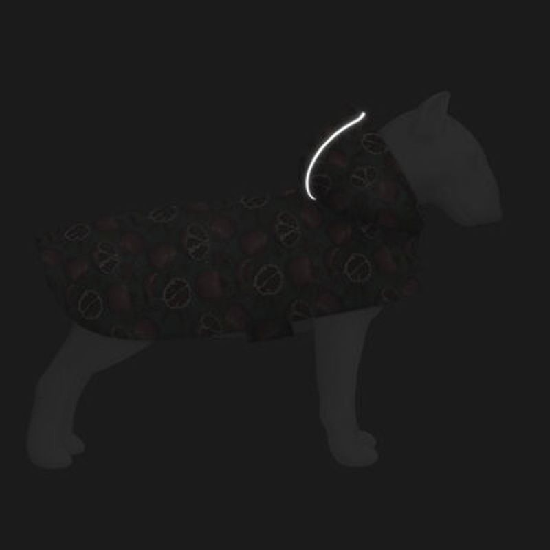 WAUDOG Regntäcke med Luva Granatäpple