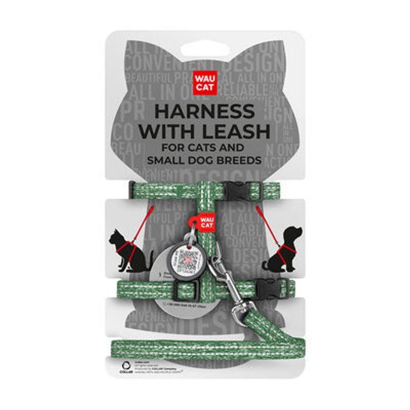 WAUDOG Re-Cotton Kattsele Valpsele med koppel