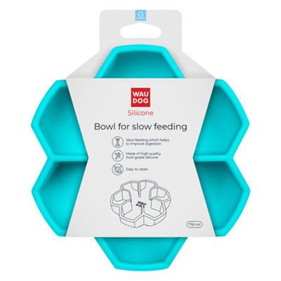 WAUDOG Slowfeed skål Silikon