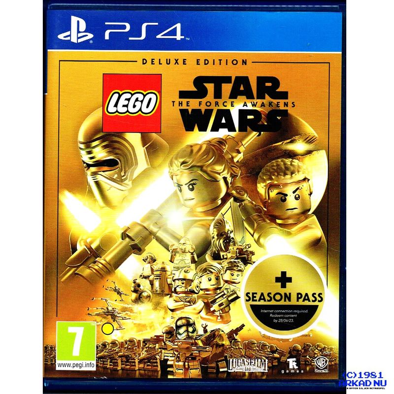 LEGO STAR WARS THE FORCE AWAKENS DELUXE EDITION PS4