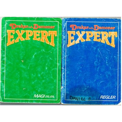 DRAKAR OCH DEMONER EXPERT GRUNDREGLER