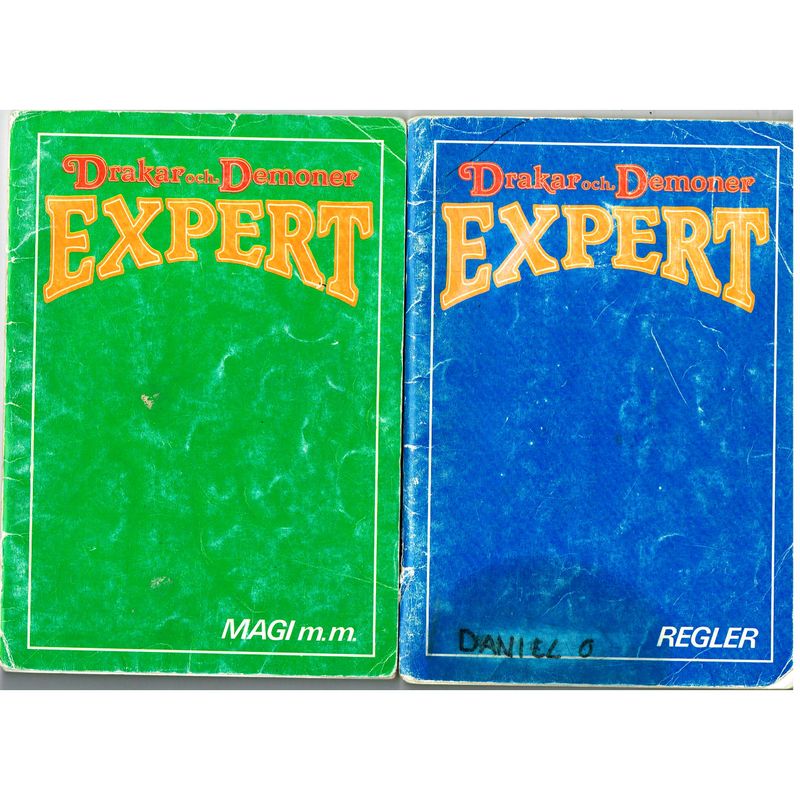 DRAKAR OCH DEMONER EXPERT GRUNDREGLER