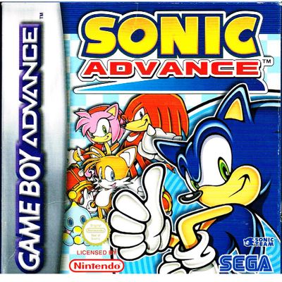 SONIC ADVANCE GAMEBOY ADVANCE