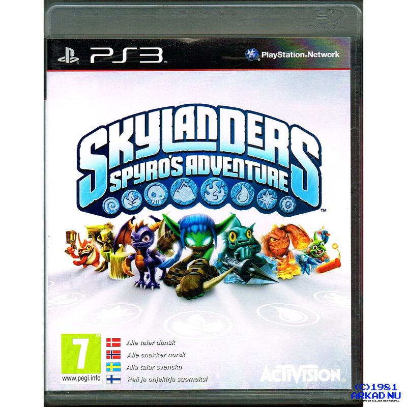 SKYLANDERS SPYROS ADVENTURE PS3