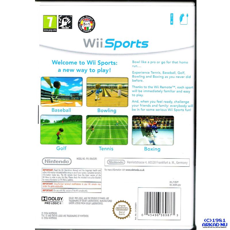 WII SPORTS WII