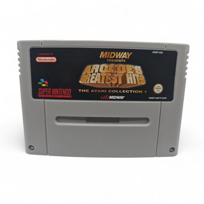 MIDWAY PRESENTS ARCADES GREATEST HITS SNES