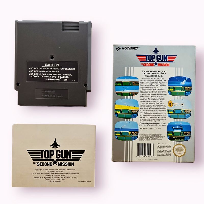 TOP GUN SECOND MISSION NES SCN