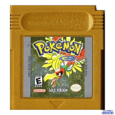 POKEMON GOLD GAMEBOY COLOR USA