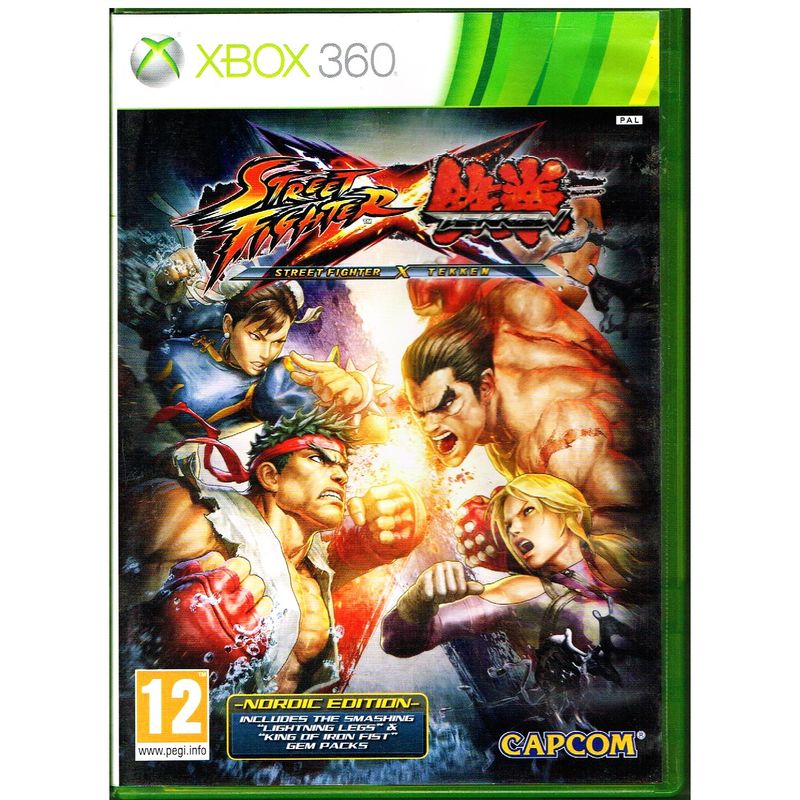 STREET FIGHTER X TEKKEN NORDIC EDITION XBOX 360