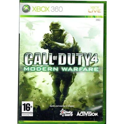 CALL OF DUTY 4 MODERN WARFARE XBOX 360