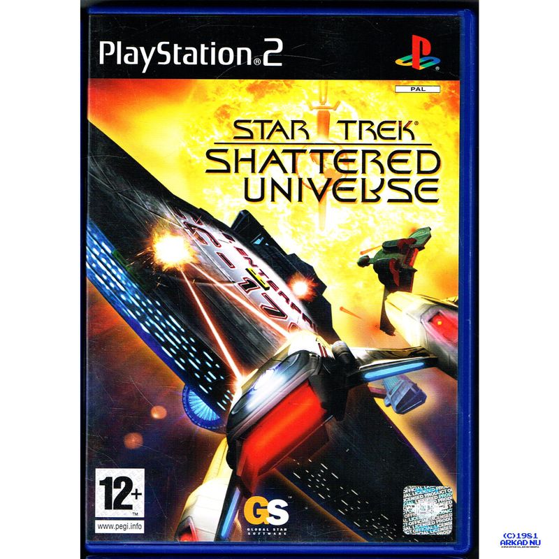 STAR TREK SHATTERED UNIVERSE PS2