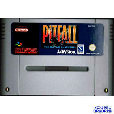 PITFALL THE MAYAN ADVENTURE SNES