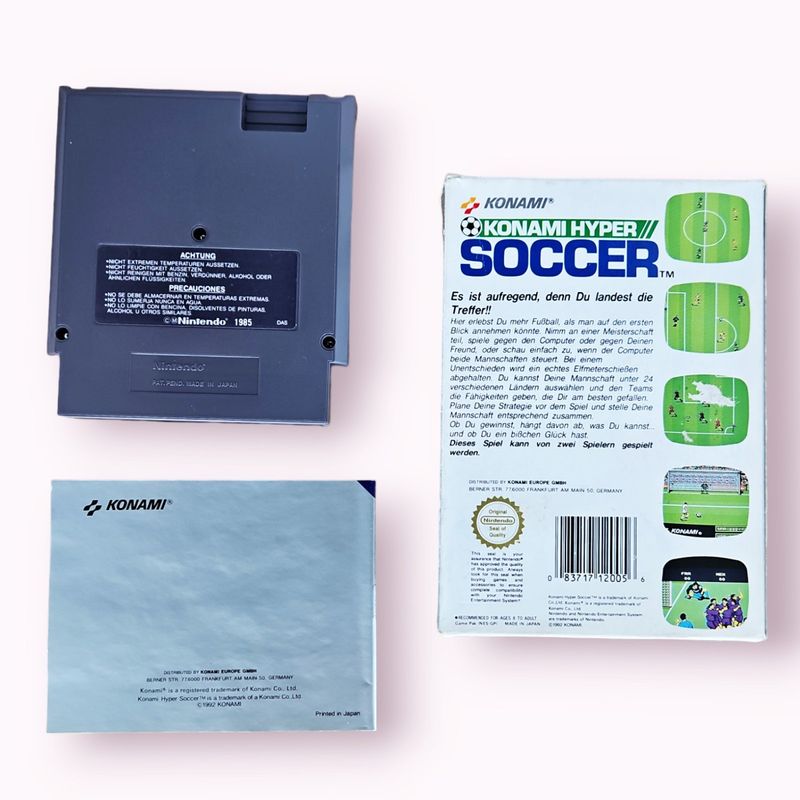 KONAMI HYPER SOCCER NES