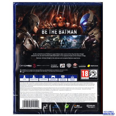 BATMAN ARKHAM KNIGHT PS4