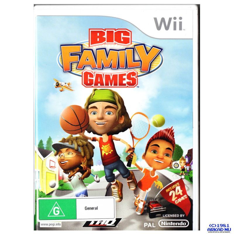 BIG FAMILY GAMES WII