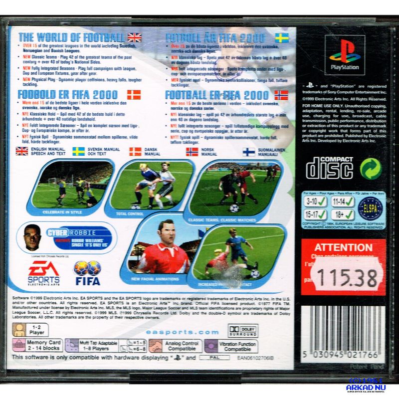 FIFA 2000 PS1