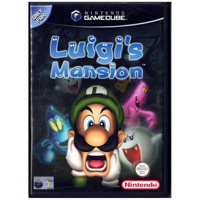 LUIGIS MANSION GAMECUBE