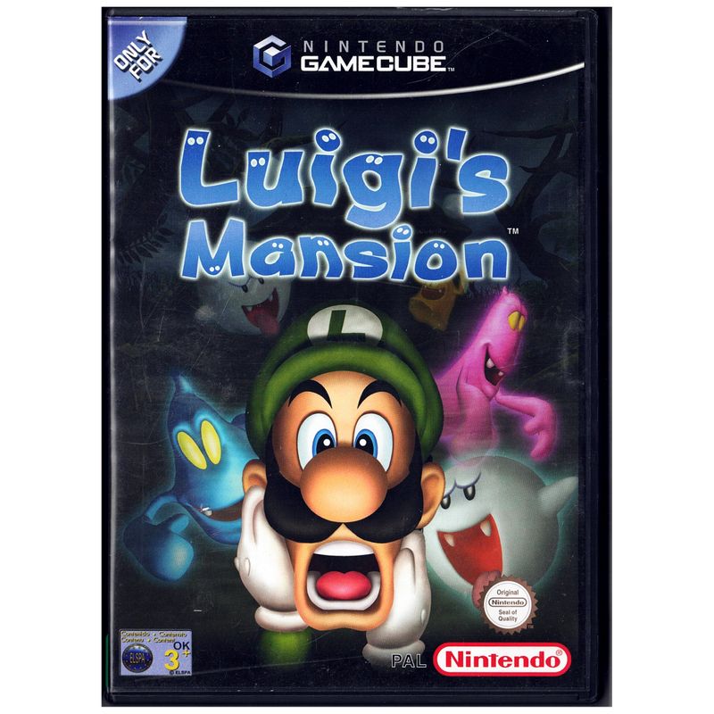 LUIGIS MANSION GAMECUBE