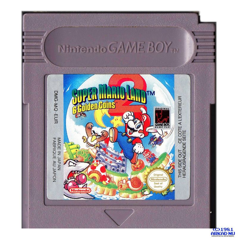 SUPER MARIO LAND 2 6 GOLDEN COINS GAMEBOY