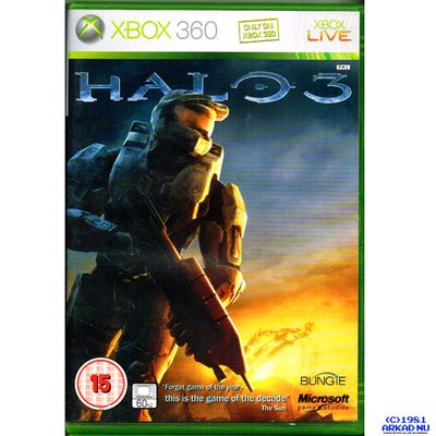 HALO 3 XBOX 360