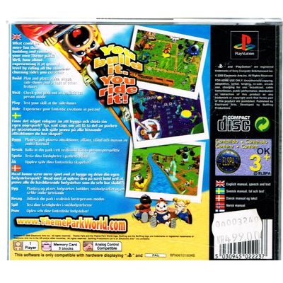 THEME PARK WORLD PS1 