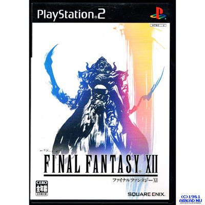 FINAL FANTASY XII PS2 JAPANSK