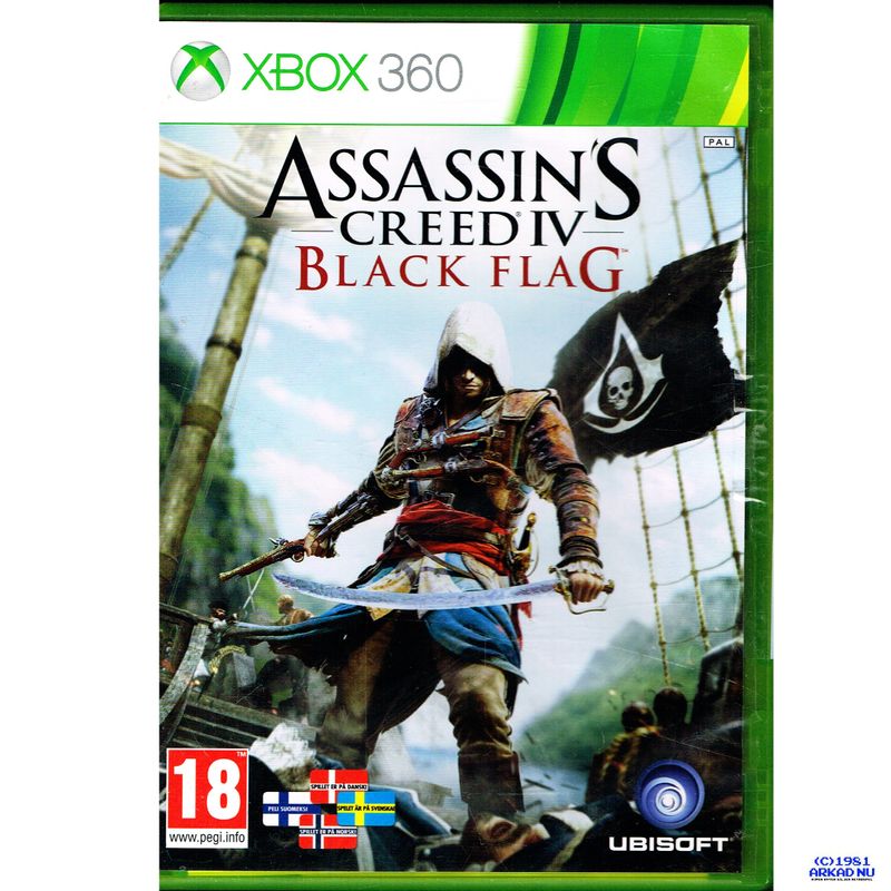 ASSASSINS CREED IV BLACK FLAG XBOX 360