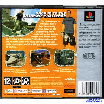 TONY HAWKS PRO SKATER 4 PS1