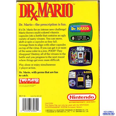 DR MARIO NES SCN