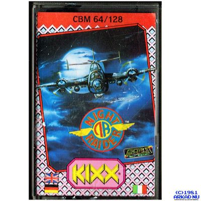 NIGHT RAIDER C64 TAPE