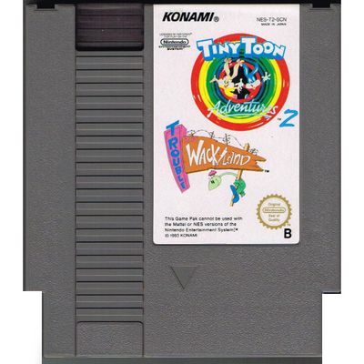 TINY TOON ADVENTURES 2 TROUBLE IN WACKYLAND NES SCN