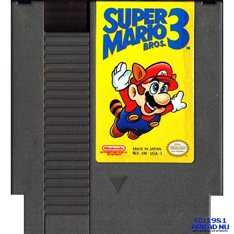 SUPER MARIO BROS 3 NES REV-A USA